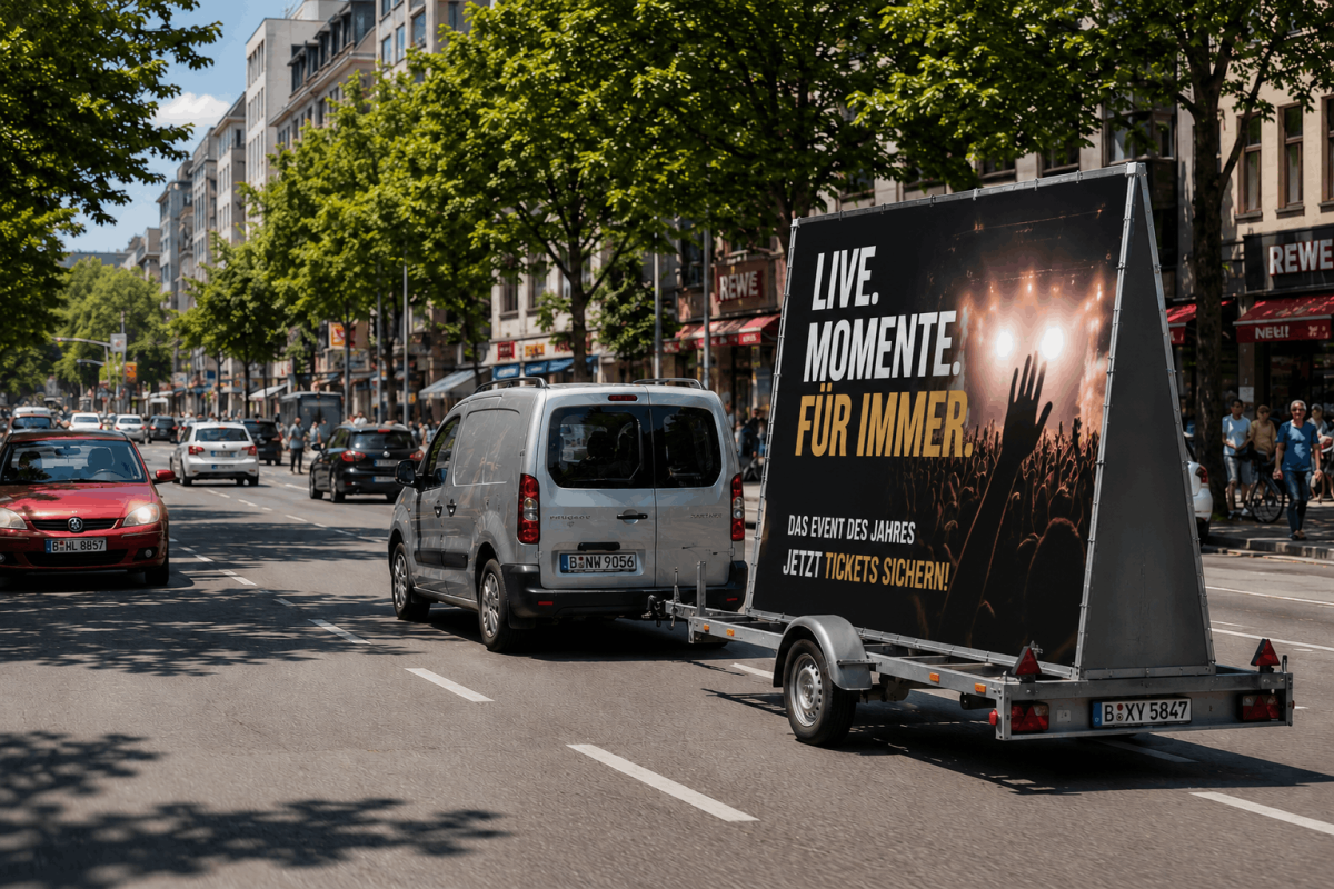Event Marketing Trailer Stuttgart